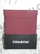 Lot To Contain 5 Cote And Ciel Fabric iPad Pouches Combined RRP £125 (Viewings And Appraisals Are