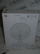 Lot To Contain Two Boxed John Lewis And Partners 12 Inch Osolating Desk Fans RRP£55.0 (