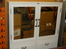 Apothocary Double Mirrored Cabinet RRP £200 (1562172) (Viewings And Appraisals Are Highly