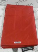 Big Hugs Red Unfilled Bean Bag Bed RRP £175 (Viewings And Appraisals Are Highly Recommended)