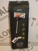 Lot To Contain 2 Assorted Jivo Bluetooth Selfie Sticks And Extendable Booms (Viewings And Appraisals