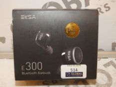 Boxed Pair Of Eksa E300 Bluetooth Earbuds (Viewings And Appraisals Are Highly Recommended)