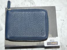 Octavo Small Blue Leather Coin Pouch (Viewings And Appraisals Highly Recommended)