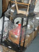 Pallet to Contain a Large Amount of John Lewis Items to Include Bedding, Fans, Table Lamps,