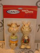 Graco Mix And Move Baby Rattles RRP £10 (Viewings And Appraisals Are Highly Recommended)