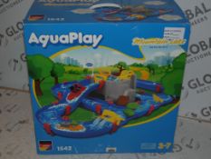 Boxed Aqua Plain Mountain Lake Children's Water Play Table RRP £ 60 (2309285) (Viewings And