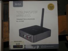 Boxed Eksa Tosslink/SPDIF Wireless Transmitter And Receivers (Viewings And Appraisals Are Highly