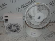 Assorted Boxed And Unboxed John Lewis And Partners Desk Fans And Spectrum Fans RRP £10 Each (