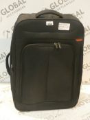 John Lewis And Partners Black Fabric Suitcase RRP £30 (RET00112728) (Viewings And Appraisals Are