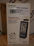 Boxed Oregon Scientific Smart Living Bluetooth Weather Station RRP £60 (RET00272198) (Viewings And