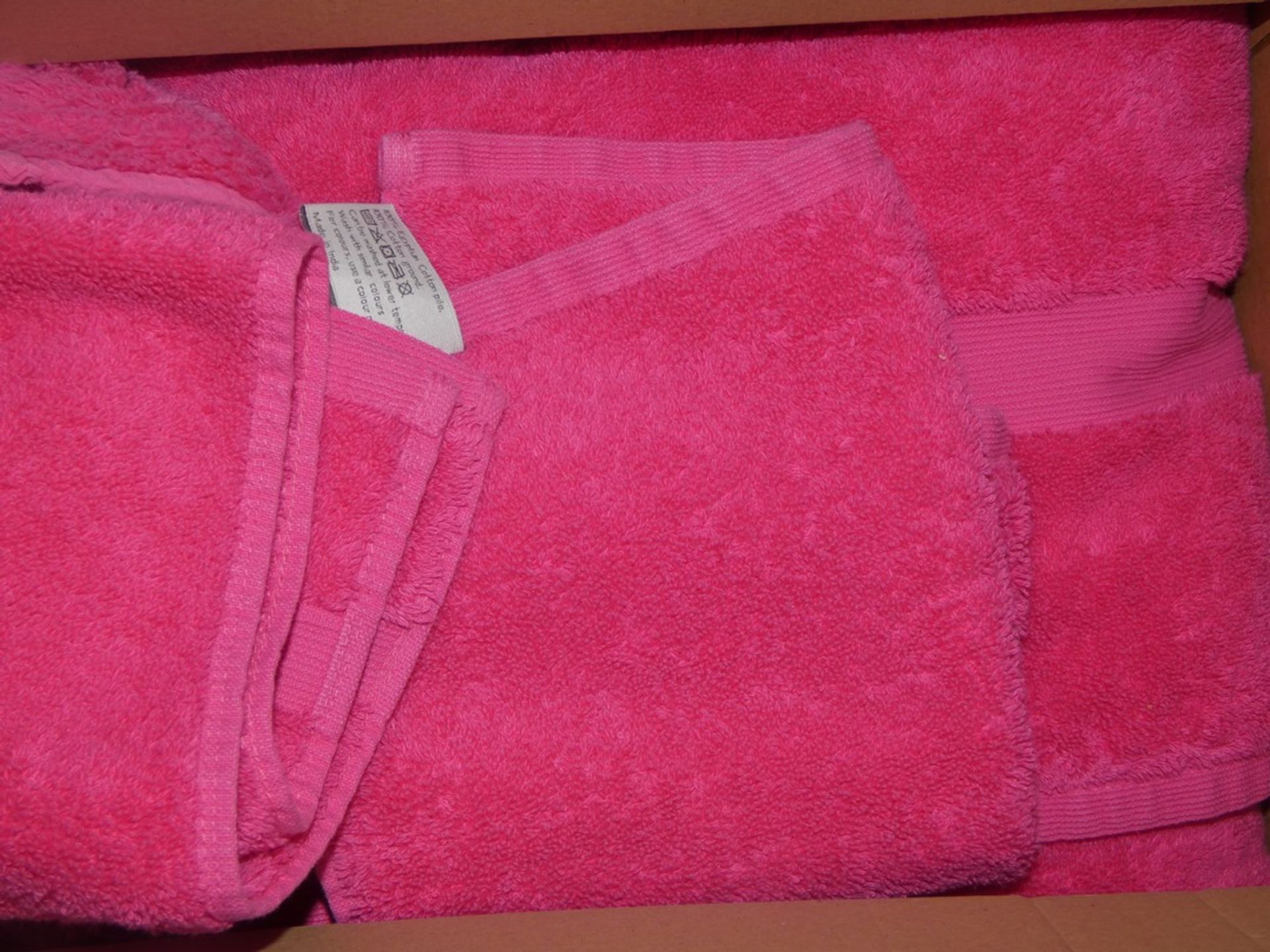 John Lewis And Partners Egyptian Cotton Face, Hand And Bath Towels In Pink RRP£10.0-20.0(