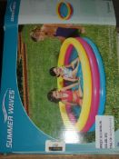 Assorted Items To Include 2 Summer Weaves Paddling Pool And Summer Weaves Rainbow Sprinkler RRP £