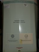 Boxed John Lewis And Partners Specialist Synthetic Memory Foam Mattress Topper RRP £265 (2388146) (