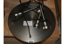 Stainless Steel John Lewis And Partners Ada 5 Light Ceiling Light RRP £225 (2180774) (Viewings And