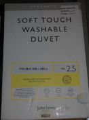 Synthetic Soft Touch Washable Duvet RRP £30 (2388036) (Viewings And Appraisals Are Highly