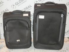 Assorted John Lewis And Partners Soft Shell Cabin Bags Medium Sized Suitcases RRP £70-80 (