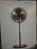 Boxed John Lewis And Partners 16 Inch Pedestal Floor Standing Fan RRP £60 (2380057) (Viewings And