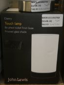 Assorted Boxed And Unboxed John Lewis And Partners Danny Touch Control Lamps RRP £ 40 Each (