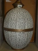 Boxed John Lewis And Partners Fusion Oval Large Lantern RRP£60.0 (2374625))(Viewings And