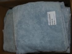 Assorted Egyptian Cotton John Lewis And Partners Hand Towels And Bath Towels In Duck Egg Blue And