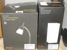 Assorted John Lewis and Partners Touch Control Lamps and Mitch Control Lamps RRP £30 - £35 Each (