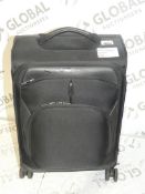 John Lewis And Partners Small 4 Wheel Noir Luxury Cabin Bag (In Need Of Attention) RRP £125 (