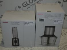 Boxed Assorted John Lewis And Partners Items To Include Stainless Steel And Glass Mini Choppers