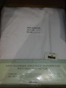 John Lewis And Partners King-size Active Allergen And Enclosed Waterproof Mattress Protector RRP £50