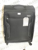 Antler Soft Shell Cyber Light 2 Four Wheel Medium Suit Case RRP£200.0(2220583))(Viewings And