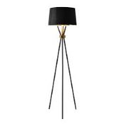 Camden Gloss Black Lamp RRP £40 (Viewings And Appraisals Are Highly Recommended)