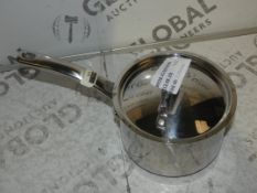 Circulon Stainless Steel Lidded Saucepan RRP £65 (2332531) (Viewings And Appraisals Are Highly