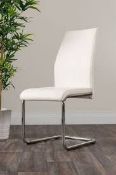 Lorenzo 4 Piece Dining Chairs RRP £280 (Viewing and Appraisals Highly Recommended)