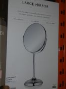 Boxed John Lewis And Partners 5 x Magnification Pedastal Mirror RRP £65 (RET00202212) (Viewings