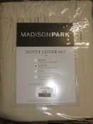 Bagged Maddison Park Double Duvet Cover Set (Viewing or Appraisals Highly Recommended)