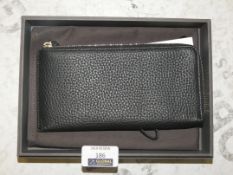 Boxed Octovo Ladies Leather Black Designer Purse