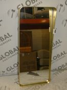 Gold Wall Mirror RRP £75 (Viewing or Appraisals Highly Recommended)