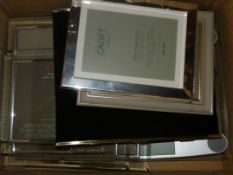 Assorted Photo Frames in Assorted Sizes and Colours RRP £30 - £40 Each (Viewing or Appraisals Highly