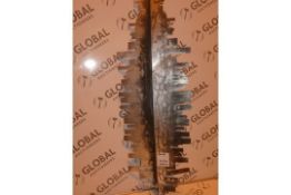 New York City Skyline Metal Wall Art Picture RRP £135 (5435) (Viewing or Appraisals Highly