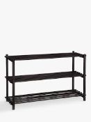 House By John Lewis 3 Tier Metal Shoe Rack RRP £50 (1861739) (Viewing or Appraisals Highly