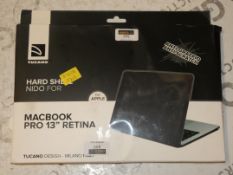 Assorted Items to Include Hard Shell Macbook Pro Retainer and Jivo Shell Laptop Cases RRP £30 Each