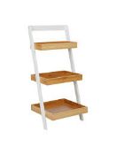 Boxed Bamboo 3 Tier Shelf RRP £65 (Viewing or Appraisals Highly Recommended)