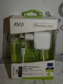 Boxed Jivo Iphone, Ipod and Ipad Chargers