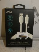 Boxed Jivo 1.2m USB Charging Cables