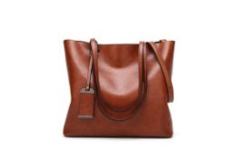 Brand New Womens Coolives Brown Strap Handbag RRP £60