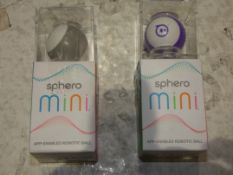 Boxed Sphero Mini App Enabled Robotic Balls RRP £60