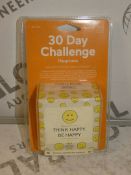 Boxed Brand New 30 Day Challenge Happiness Mind Altering Perception Games RRP £8 Each (Viewing or