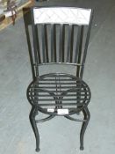 Outdoor Garden Mosaic Dining Chairs RRP £50 Each (Viewing or Appraisals Highly Recommended)