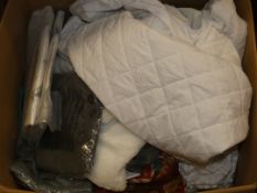 Box Containing A Large Assortment of Scatter Cushion Covers and Pillow Cases in Various Styles and