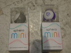 Boxed Sphero Mini App Enabled Robotic Balls RRP £60