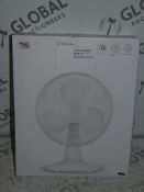 Boxed John Lewis and Partners 12Inch Desk Fan RRP £40 (RET00368530) (Viewing or Appraisals Highly